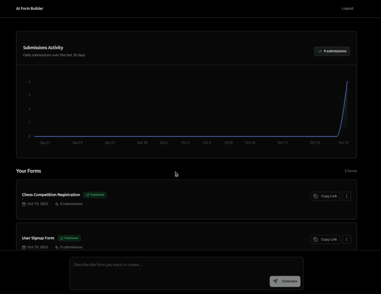 AI-Powered Form Generator